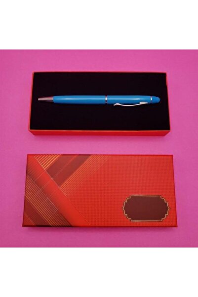 SWAN BOUTIQUE Turquoise Metal Pen - Decorative and Gift