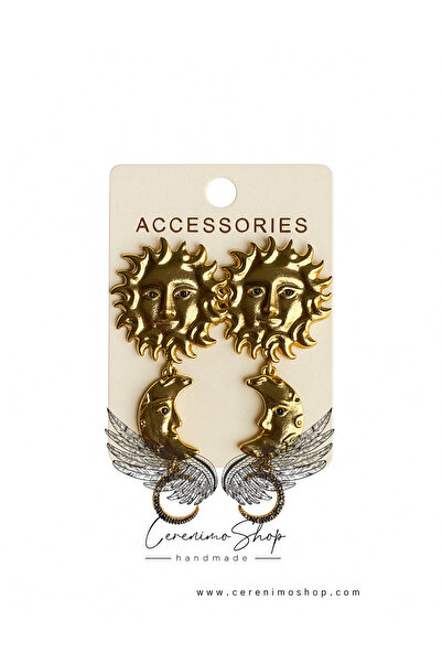 Cerenimo Shop Zr Design Gold Bohemian Dream Earrings