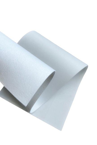 feltland Fetru rigid 2mm 50X50cm, alb simplu