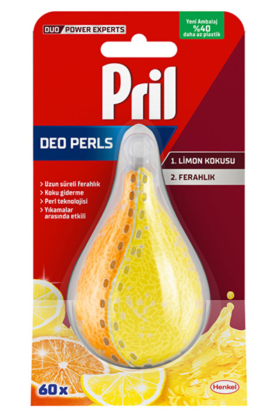 Pril 4 ADET Bulaşık Makinesi Deodorantı
