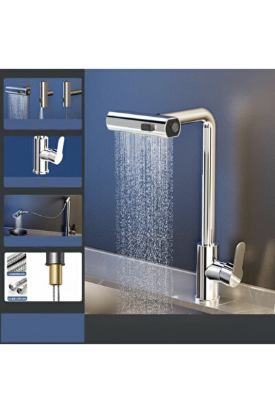 Hero Versatile Soft Kitchen Faucet - Chrome