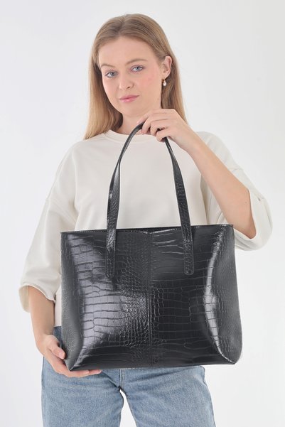 PİRİNÇ BEBE Krokulu Shoulder Bag
