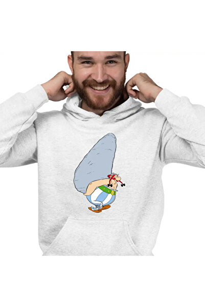 OEM Men's Hoodie Obelix Asterix Cleopatra's Rock