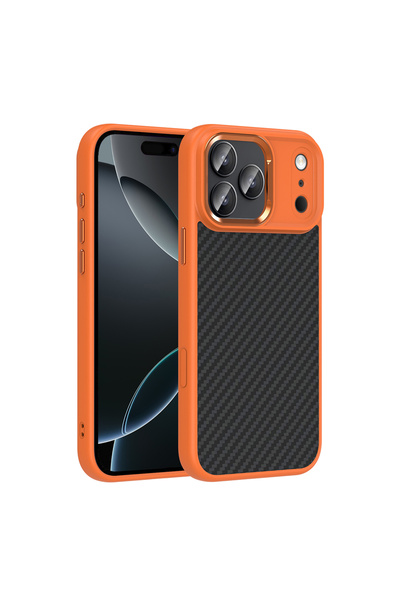 kilifone حافظة متوافقة مع هاتف iPhone 17 Pro من ألياف الكربون تدعم تقنية Mags...