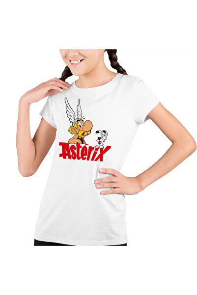 OEM Tricou Copii Fete Asterix Dogmatix Aventuri