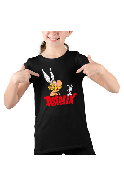 OEM Tricou Copii Fete Asterix Dogmatix Aventuri