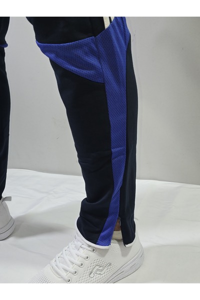 Jump Men's Cotton 2 Thread S Slim Fit Zippered Leg Sweatpants