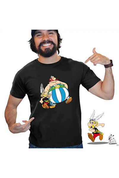 OEM Men's T-Shirt Asterix Obelix Caesar's Adventures