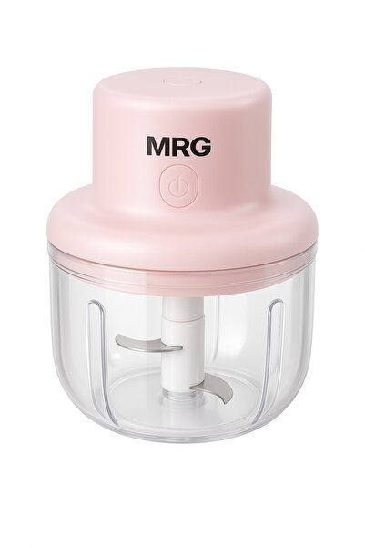 MRG Mini Electric Chopper KB010, 250ml, 3 stainless steel blades, USB, 45W Po...