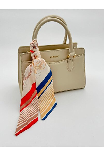 Levidor Fular Askı Süslü Omuz Çantası Orijinal Levid'or Premium