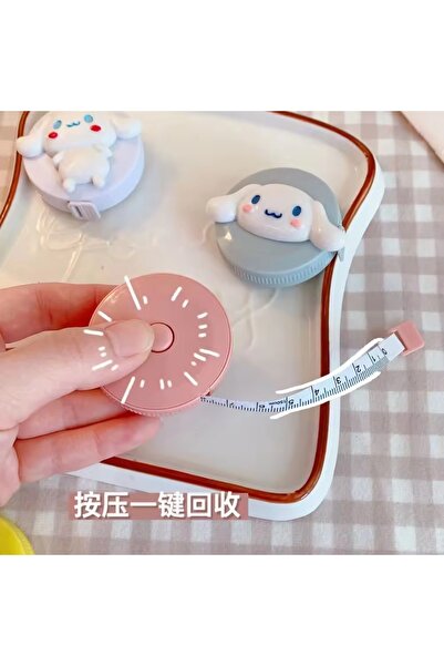 synshop Kuromi 1.5 Meter Automatic Tape Measure Tailor Upholstery Measure Gift