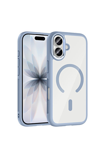 Bilişim Aksesuar iPhone 17 Kılıf M-Safe Şarj Özellikli Metal Kamera Çerçeveli...