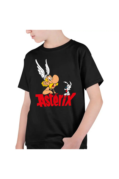 OEM Tricou Copii Baieti Asterix Dogmatix Aventuri