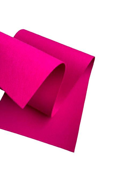 feltland Fetru rigid 2mm 30X100cm, roz inchis