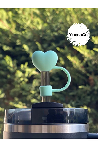 YuccaCo Accessorize Your Life سدادة ترمس على شكل قلب ثلاثي الأبعاد