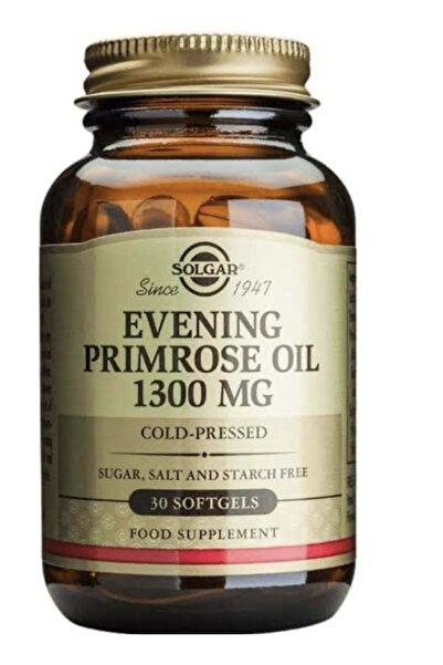 Solgar Evening Primrose Oil 1300 mg 30 Kapsül