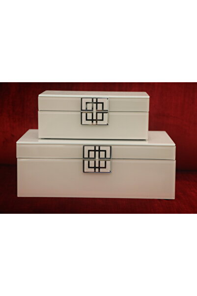MİMSEGÜN DEKOR 2-Piece Jewelry and Makeup Box