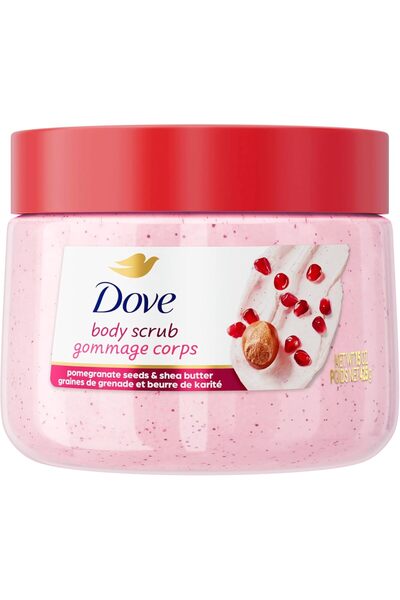Dove Pomegranate Seeds & Shea Butter Body Scrub, 443 ml