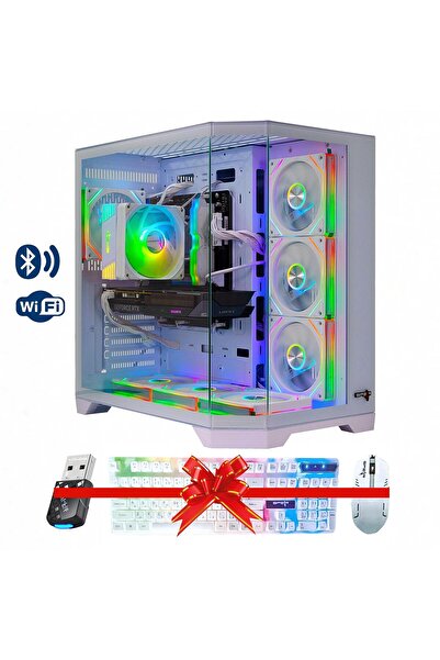 SPEARPC Gaming i5-14400F, RTX 5070Ti 16GB, 32GB DDR5, 1TB SSD, 600W, ARGB 4 Fans, Win 11 Pro