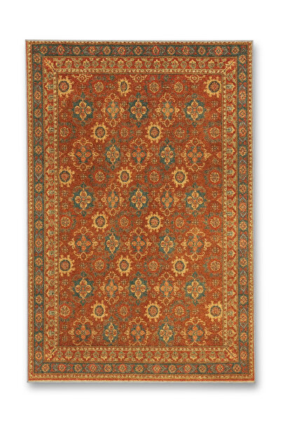 Rugs Modern Halı سجادة موسو زرقاء بنفسجية اللون بنمط زهور عرقية منسوجة بقاعدة...