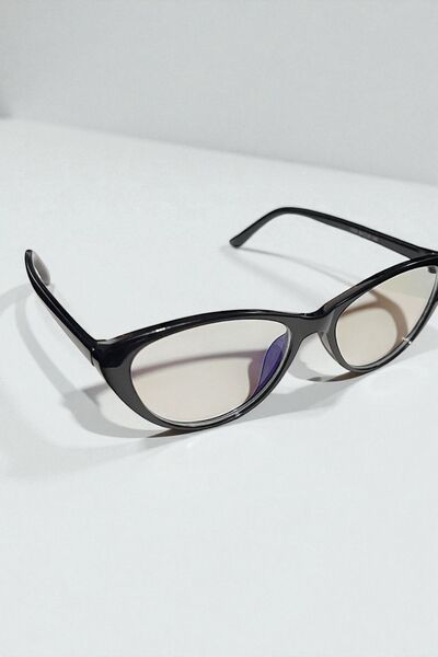 MAROVOAY Cat Eye Blue Light Protection Glasses Can Change Optical Compatible Glasses Computer Goggles