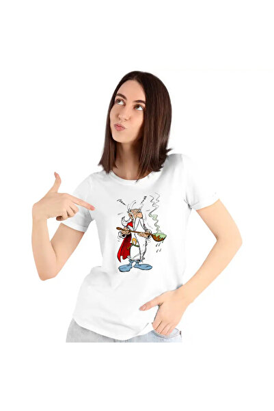 OEM Tricou Femei Getafix Asterix Obelix Cleopatra