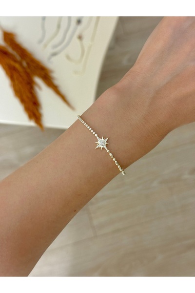 YOUES JEWELRY ÇELİK MİNİMAL SU YOLU GOLD KADIN BİLEKLİK