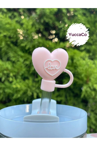 YuccaCo Accessorize Your Life Heart 3D Thermos Stopper