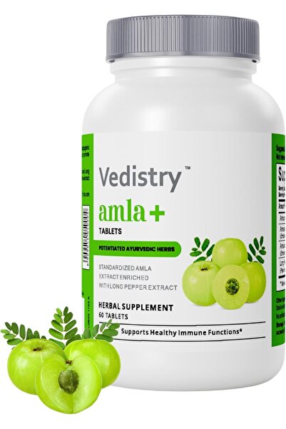 Vedi Vedistry Amla+ 1100Mg Tablets with Amla & Long Pepper