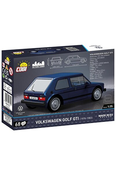 COBI Volkswagen Golf GTI 1976-1983, 68 pieces (COBI-24615)