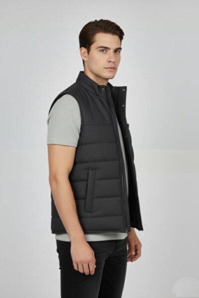 BIGAZZI Men's Sports Judge Collar Vest Regular Fit 959-309 Bgl-St04875