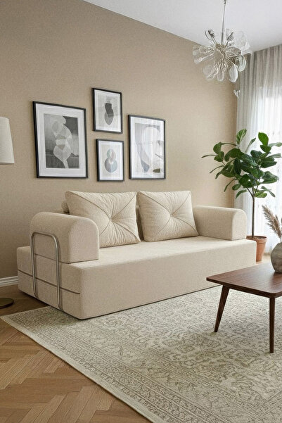 BRANNA HOME Etena 2 Kişilik Aktivite Koltuğu Çift Kişilik Silinebilir Kanepe ...