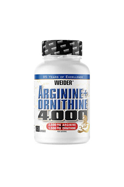 Weider Arginine Plus Ornithine 4.000 – 180 caps