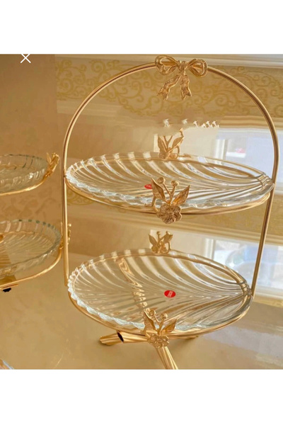 İmren Collection Japanese Rose 3-Piece Presentation Set Gold Color