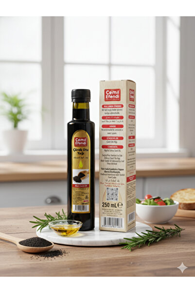 ALİ BABA NATURAL %100 Soğuk Sıkım Çörek Otu Yağı 250 ml (Black Cumin Oil)