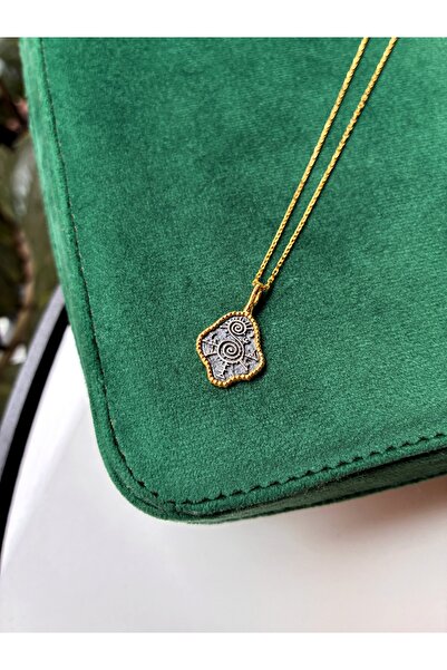 Miltonia Spiral Antik 925s Gümüş Kolye