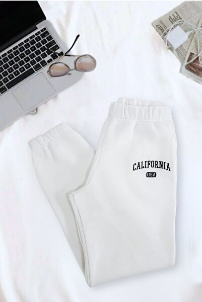 Mood Lab Jogger Kalın İçi Polarlı Lastikli Baskılı Eşofman Altı