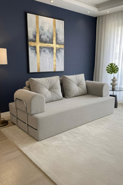 BRANNA HOME Etena 2 Kişilik Aktivite Koltuğu Çift Kişilik Silinebilir Kanepe ...