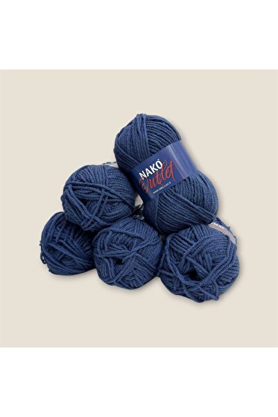 NAKO Outlet Export Surplus Hand Knitting Yarn 500Gr - Indigo