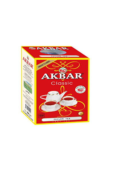 AKBAR Classic/Klasik Pekoe Ceylon Tea/Paket Çay 800 gr