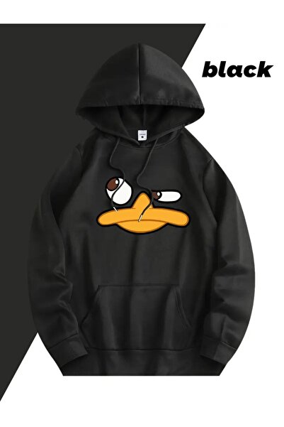 LAYORA هودي للجنسين من Duckbill Letter مطبوع