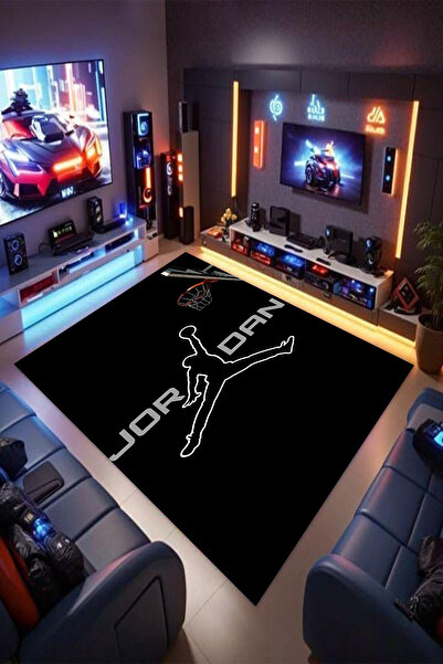 Reyhani JORDON-3 Desenli Kaymaz Taban Makinede Yıkanabilir Gaming Oyuncu Game...