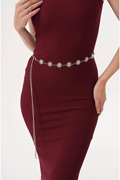 ERDESIGNN ŽENSKI SREBRNI SUNČANIN MODEL LANCA KE Kaiš JEDNOSTRUKA KE Kaiš HAL...