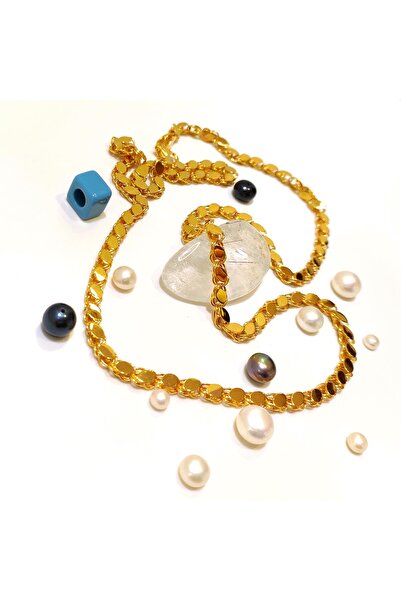 Altınofisi 58cm 4.5mm Pullu Arpa Zincir 14 Ayar Altın HD VİDEOLU