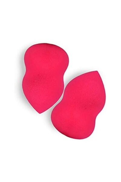 EBA Set of 2 eBA® makeup sponges, pink, delicate and soft, easy to clean, pea...