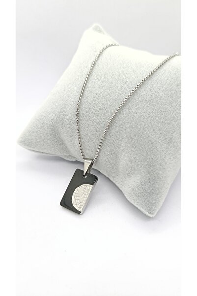 ndjewelry قلادة رجالية بتصميم خريطة العالم المفصلة من وورلد أكسيس