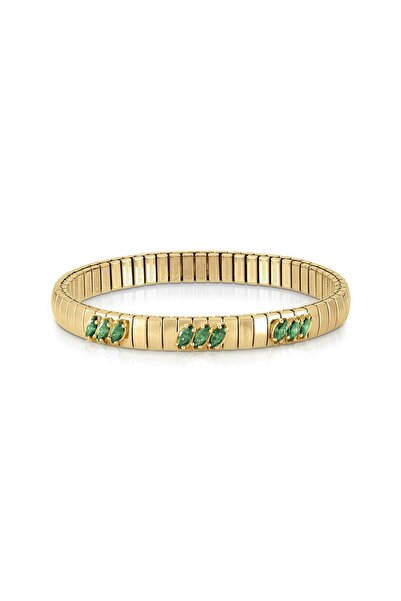 NOMİNATİON XTE S Bracelet TRIPTYCH (3) in stainless steel, silver with cz GOL...