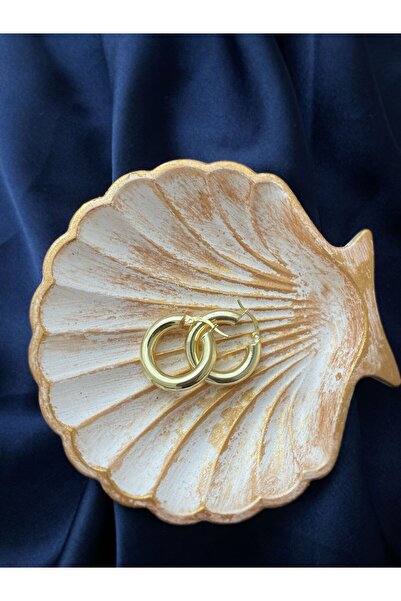 melora 925 AYAR GÜMÜŞ HALKA KÜPE GOLD