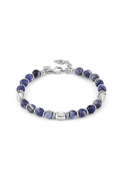 NOMİNATİON Erkek Bileklik Paslanmaz Çelik Doğal Taş Sodalite