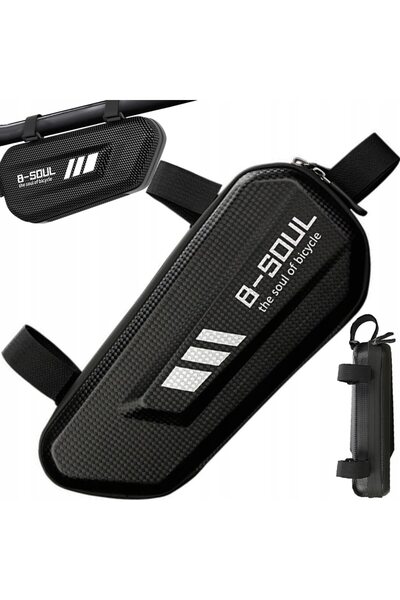 EBA Geanta Bicicleta Impermeabila Pentru Cadru Bicicleta, Antisoc, Negru